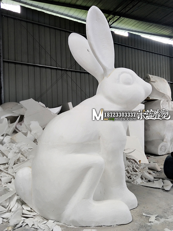 重庆泡沫雕塑厂兔子