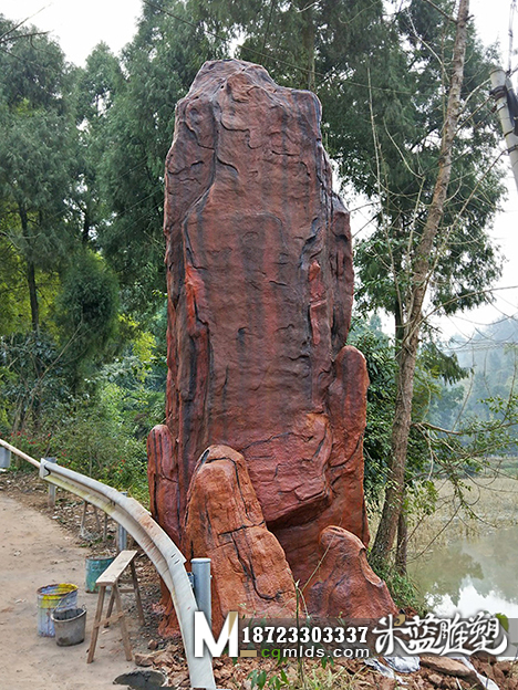 重庆水泥假山厂家